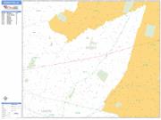 Irvington <br /> Wall Map <br /> Basic Style 2025 Map