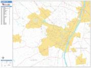 Albany <br /> Wall Map <br /> Basic Style 2025 Map