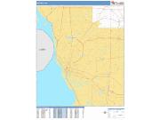 Buffalo <br /> Wall Map <br /> Basic Style 2025 Map