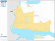 Niagara Falls <br /> Wall Map <br /> Basic Style 2025 Map