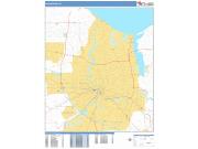 Rochester <br /> Wall Map <br /> Basic Style 2025 Map