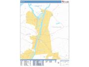 Troy <br /> Wall Map <br /> Basic Style 2025 Map