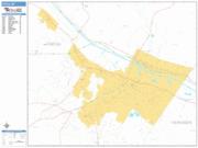 Utica <br /> Wall Map <br /> Basic Style 2025 Map