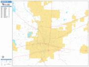 Canton <br /> Wall Map <br /> Basic Style 2025 Map