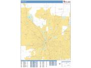 Dayton <br /> Wall Map <br /> Basic Style 2025 Map