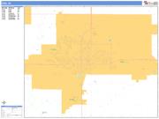 Enid <br /> Wall Map <br /> Basic Style 2025 Map