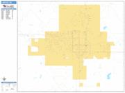 Lawton <br /> Wall Map <br /> Basic Style 2025 Map