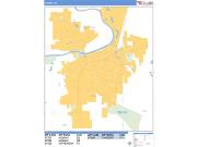 Albany <br /> Wall Map <br /> Basic Style 2025 Map