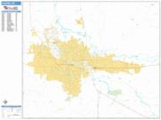 Eugene <br /> Wall Map <br /> Basic Style 2025 Map