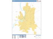 Salem <br /> Wall Map <br /> Basic Style 2025 Map