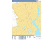 Providence <br /> Wall Map <br /> Basic Style 2025 Map