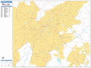Greenville <br /> Wall Map <br /> Basic Style 2025 Map