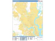 North Charleston <br /> Wall Map <br /> Basic Style 2025 Map