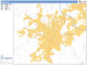 Rock Hill <br /> Wall Map <br /> Basic Style 2026 Map