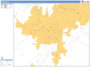 Franklin <br /> Wall Map <br /> Basic Style 2025 Map