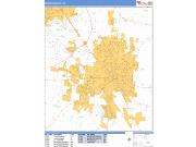 Murfreesboro <br /> Wall Map <br /> Basic Style 2025 Map