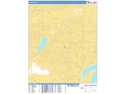 Arlington <br /> Wall Map <br /> Basic Style 2025 Map