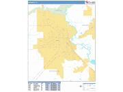 Beaumont <br /> Wall Map <br /> Basic Style 2025 Map