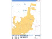 Edinburg <br /> Wall Map <br /> Basic Style 2025 Map