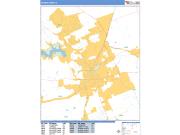Georgetown  <br /> Wall Map <br /> Basic Style 2025 Map