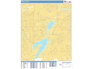 Grand Prairie <br /> Wall Map <br /> Basic Style 2025 Map