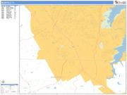 Mansfield <br /> Wall Map <br /> Basic Style 2025 Map