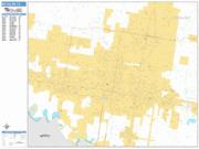 McAllen <br /> Wall Map <br /> Basic Style 2025 Map
