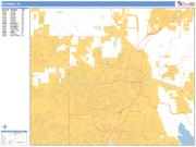 McKinney <br /> Wall Map <br /> Basic Style 2024 Map