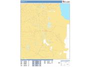 Mesquite <br /> Wall Map <br /> Basic Style 2025 Map