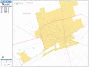 Midland <br /> Wall Map <br /> Basic Style 2025 Map