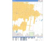 Pharr <br /> Wall Map <br /> Basic Style 2025 Map