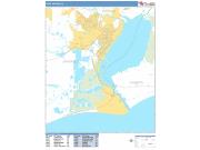 Port Arthur <br /> Wall Map <br /> Basic Style 2025 Map