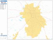 Tyler <br /> Wall Map <br /> Basic Style 2025 Map