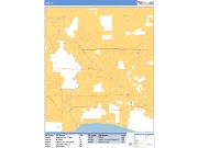Lehi <br /> Wall Map <br /> Basic Style 2025 Map
