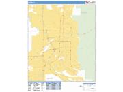 Ogden <br /> Wall Map <br /> Basic Style 2025 Map