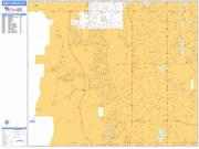 West Jordan <br /> Wall Map <br /> Basic Style 2025 Map