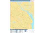 Arlington <br /> Wall Map <br /> Basic Style 2025 Map