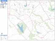 Burke <br /> Wall Map <br /> Basic Style 2025 Map