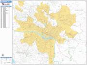 Richmond <br /> Wall Map <br /> Basic Style 2025 Map