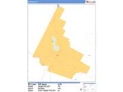 Montpelier <br /> Wall Map <br /> Basic Style 2025 Map