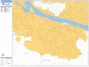 Kennewick <br /> Wall Map <br /> Basic Style 2025 Map