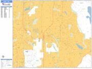 Kent <br /> Wall Map <br /> Basic Style 2025 Map