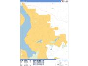 Sammamish <br /> Wall Map <br /> Basic Style 2025 Map