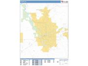 Spokane <br /> Wall Map <br /> Basic Style 2025 Map