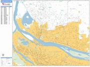 Vancouver <br /> Wall Map <br /> Basic Style 2025 Map