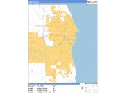 Sheboygan <br /> Wall Map <br /> Basic Style 2025 Map
