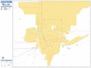 Cheyenne <br /> Wall Map <br /> Basic Style 2025 Map