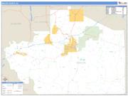 Macon County, AL <br /> Wall Map <br /> Zip Code <br /> Basic Style 2025 Map
