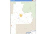 Perry County, AL <br /> Wall Map <br /> Zip Code <br /> Basic Style 2025 Map