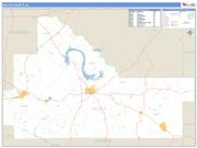 Wilcox County, AL <br /> Wall Map <br /> Zip Code <br /> Basic Style 2025 Map